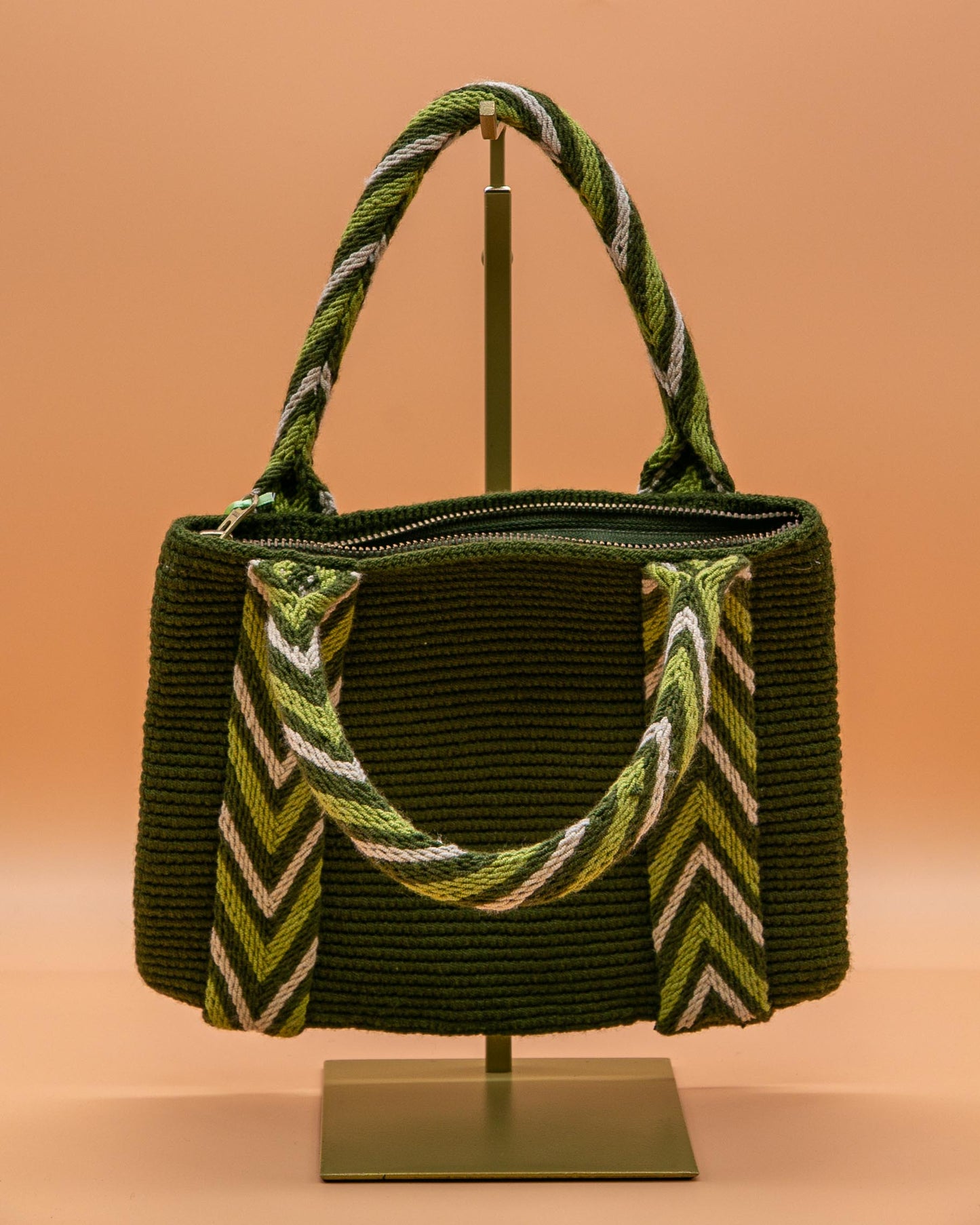 Oliva Espiga Mini Mochila