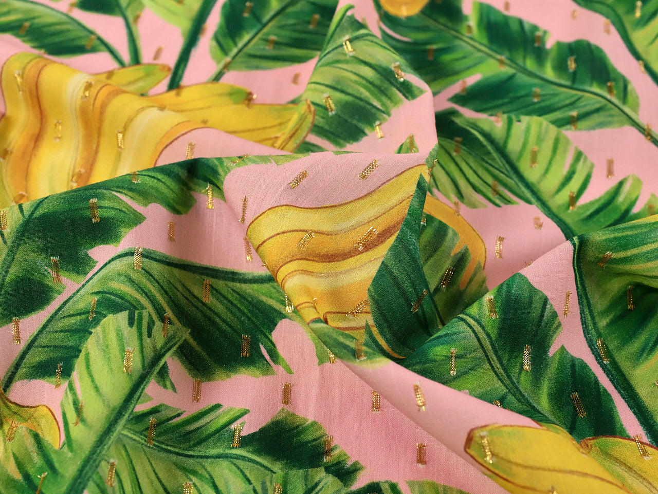 Miami Lurex Baumwollbatist