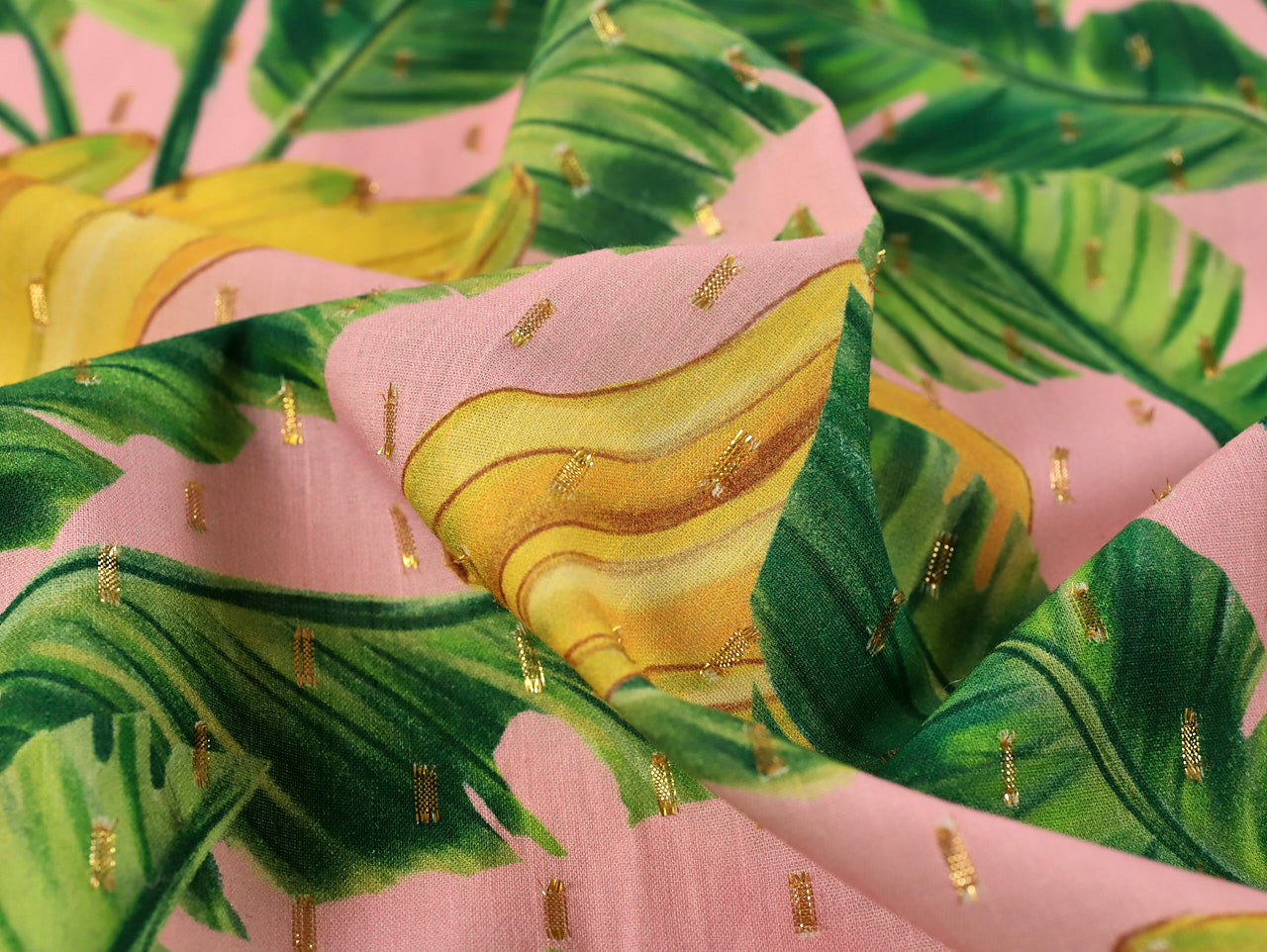 Miami Lurex Baumwollbatist