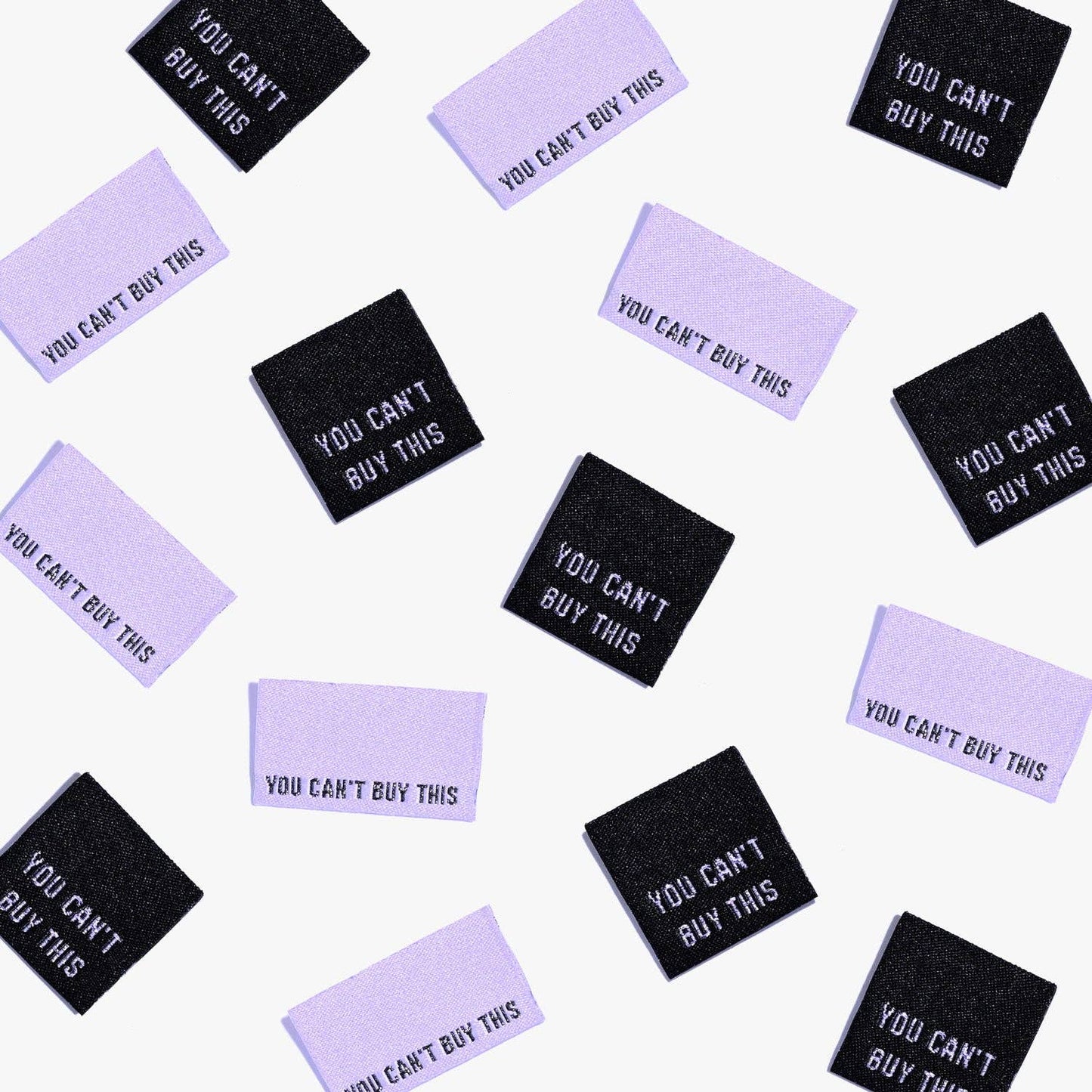 KATM gewebte Etiketten - "You can't buy this"